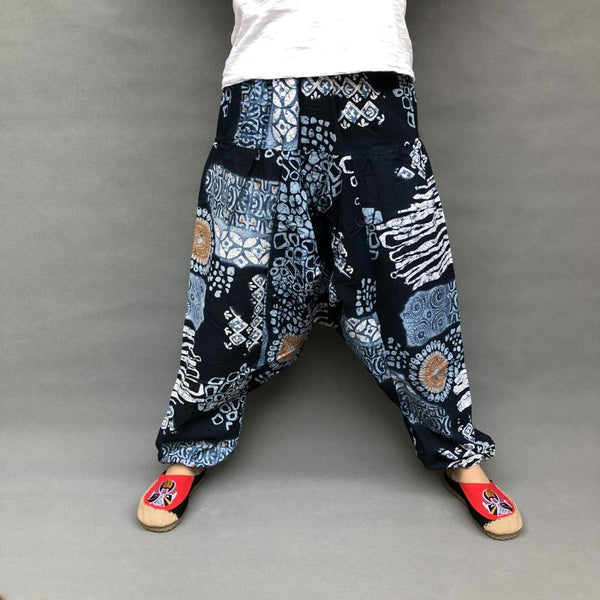 Loose Lantern Harem Crotch Pants