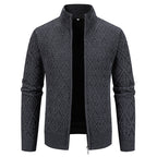 Men's Stand Collared Cardigan