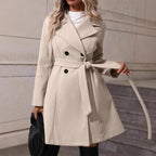 Women's Double-Breasted Coat