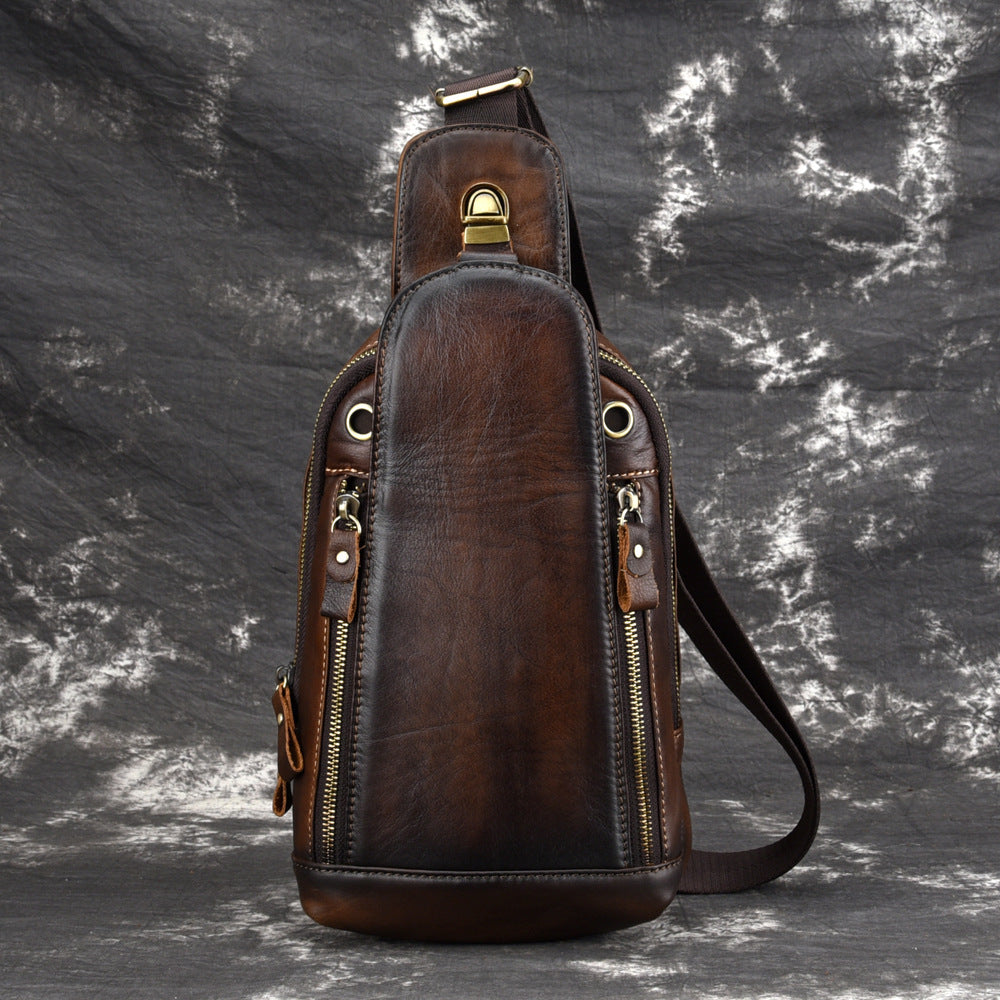 Leather Messenger Bag