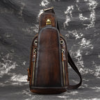 Leather Messenger Bag