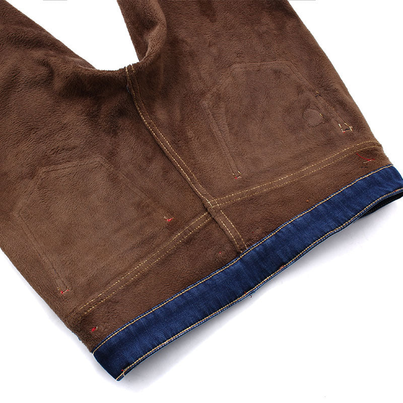 Men's Winter Velvet Thick Jeans