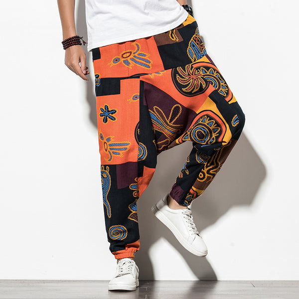 Men's Chinese Wind Harem Pants