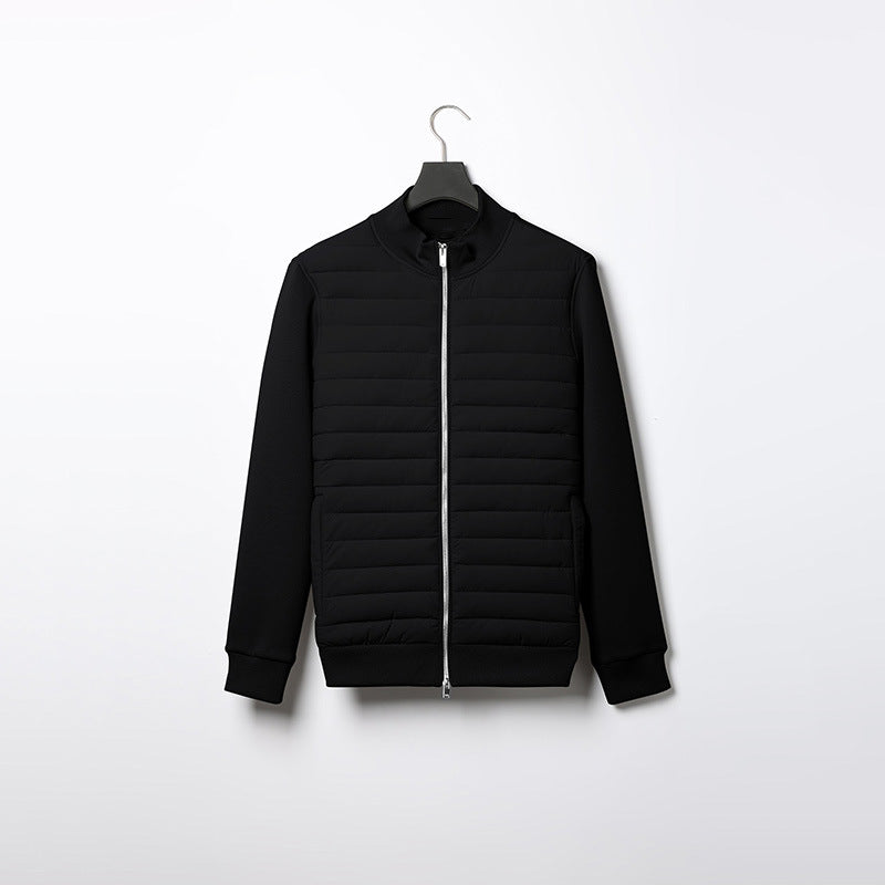 Men's Padded Stand Collar Coat
