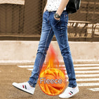 Men's Straight Fit Fleece Lined Jeans