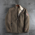 Men's Stand Collared Thick Coat