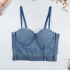 Women's Supportive Denim Top