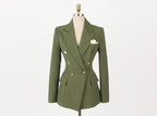 Women's Straight-leg Pants Suit