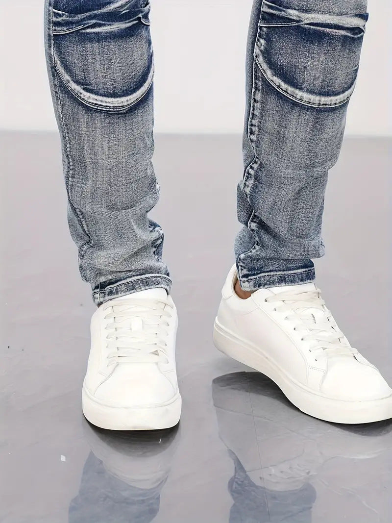 Men's Retro Casual Stretch Slim-fit Jeans