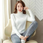 Women's Plush Elegant Staple Turtleneck
