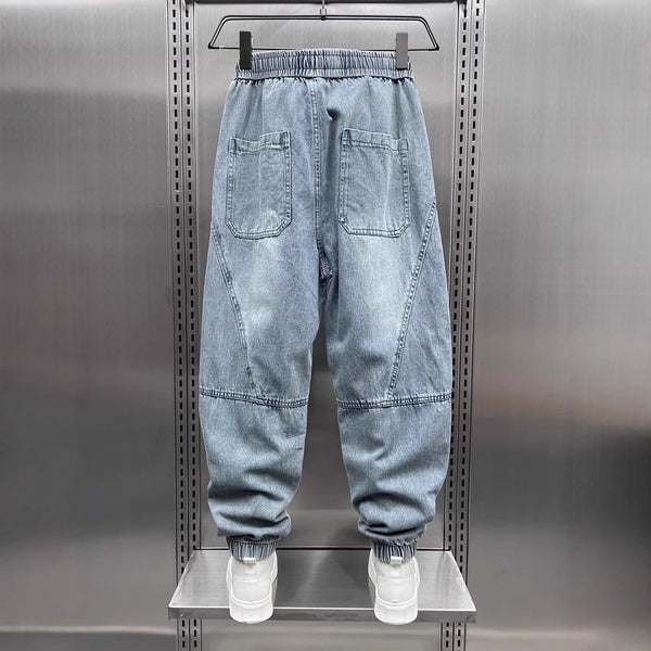 Men's Denim Harem Pants