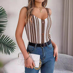 Women's V-neck Hollow Knitwear Top