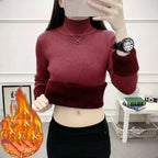 Women's Plush Elegant Staple Turtleneck