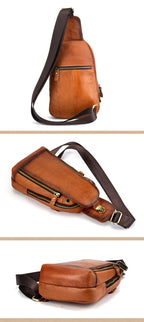 Leather Messenger Bag