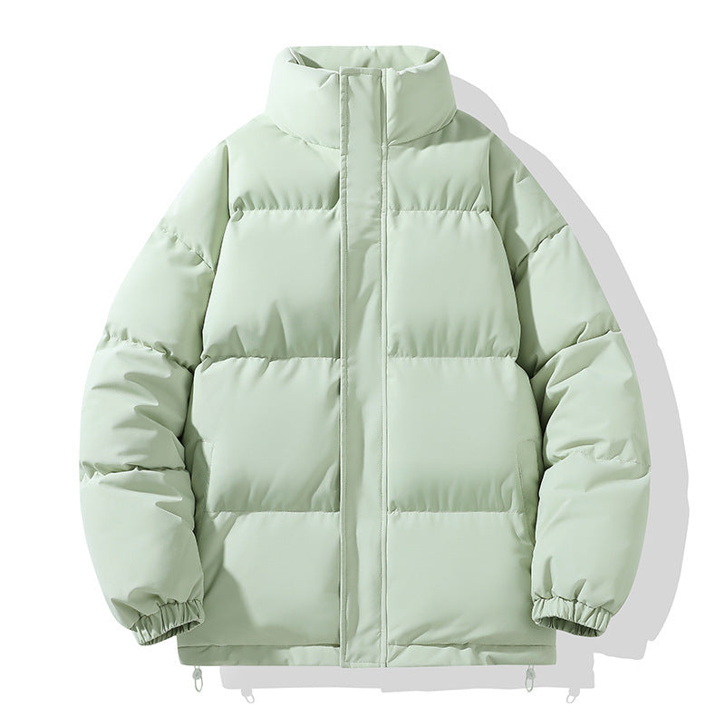 Stand-up Collar Cotton-padded Puffer Jacket
