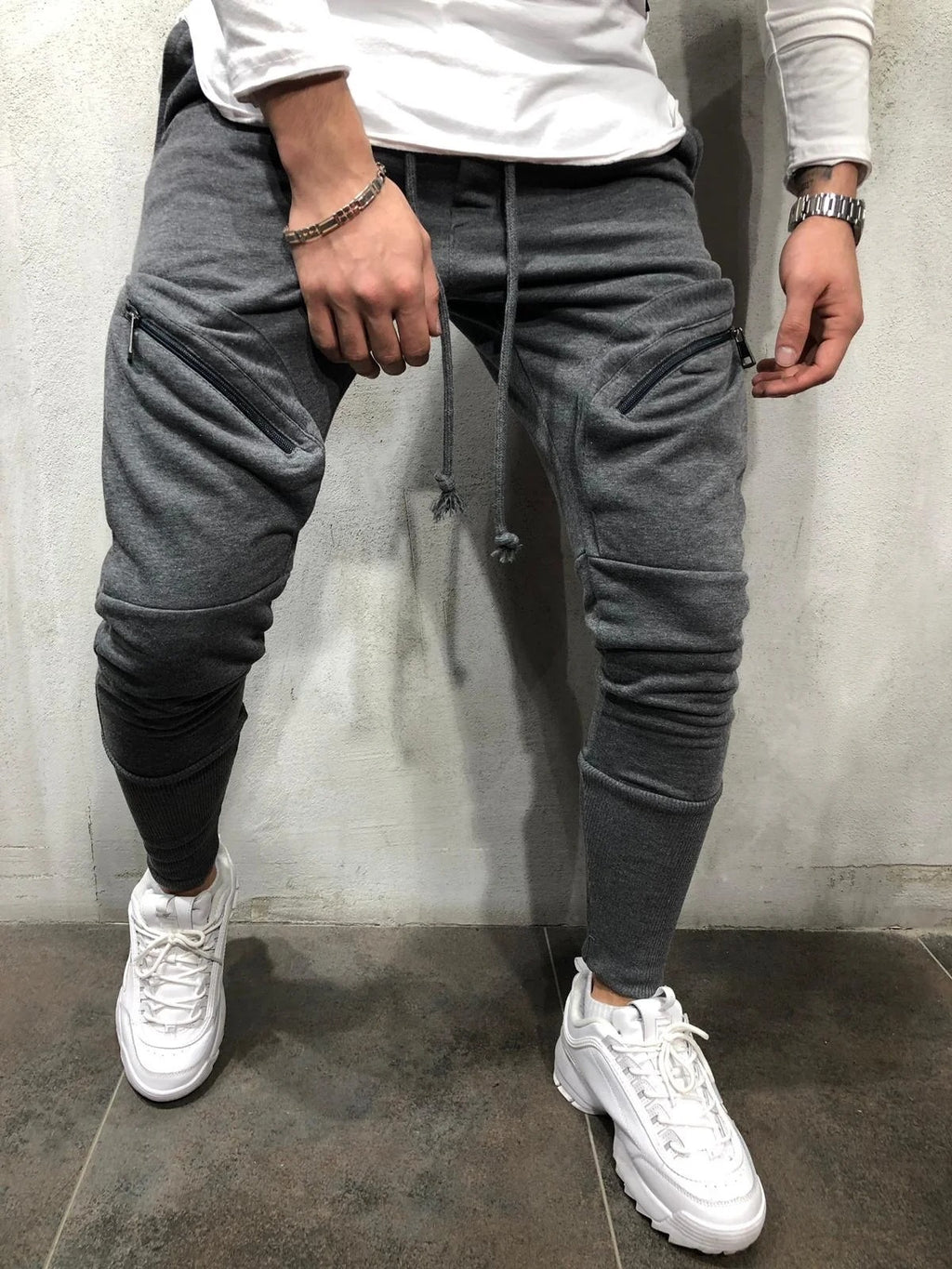 Men's Multi-Pocket Sports Pants
