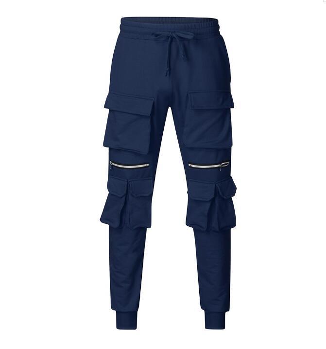Men's Multi Pocket Loose Cotton Pants