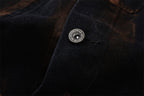 Men's Coffee Denim Jacket