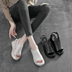 Women's High Platform Fish Mouth Platform Sandals