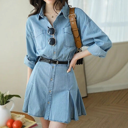Women's Chic Denim Dress