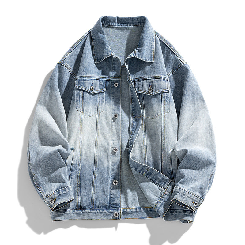Men's Retro Loose Denim Jacket