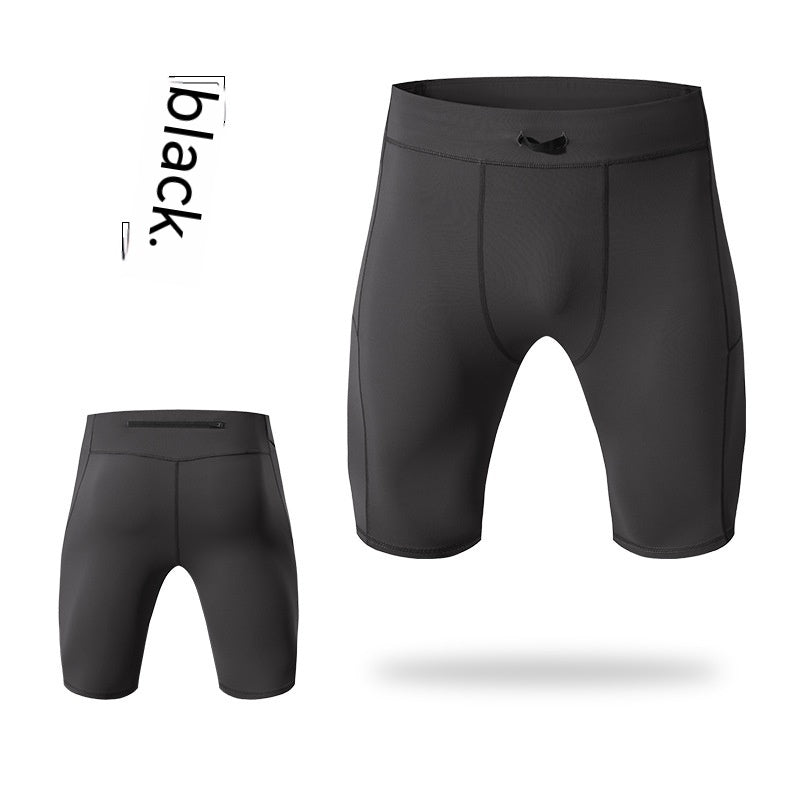 Men's Elastic Quick Dry Compression Shorts