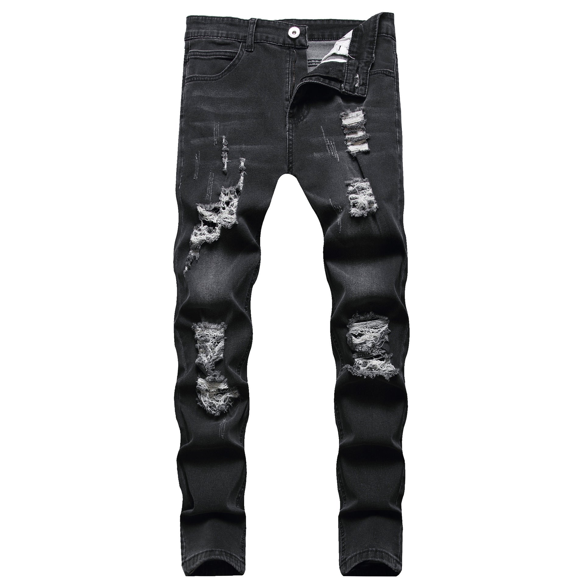 Men's Ripped Denim Jeans