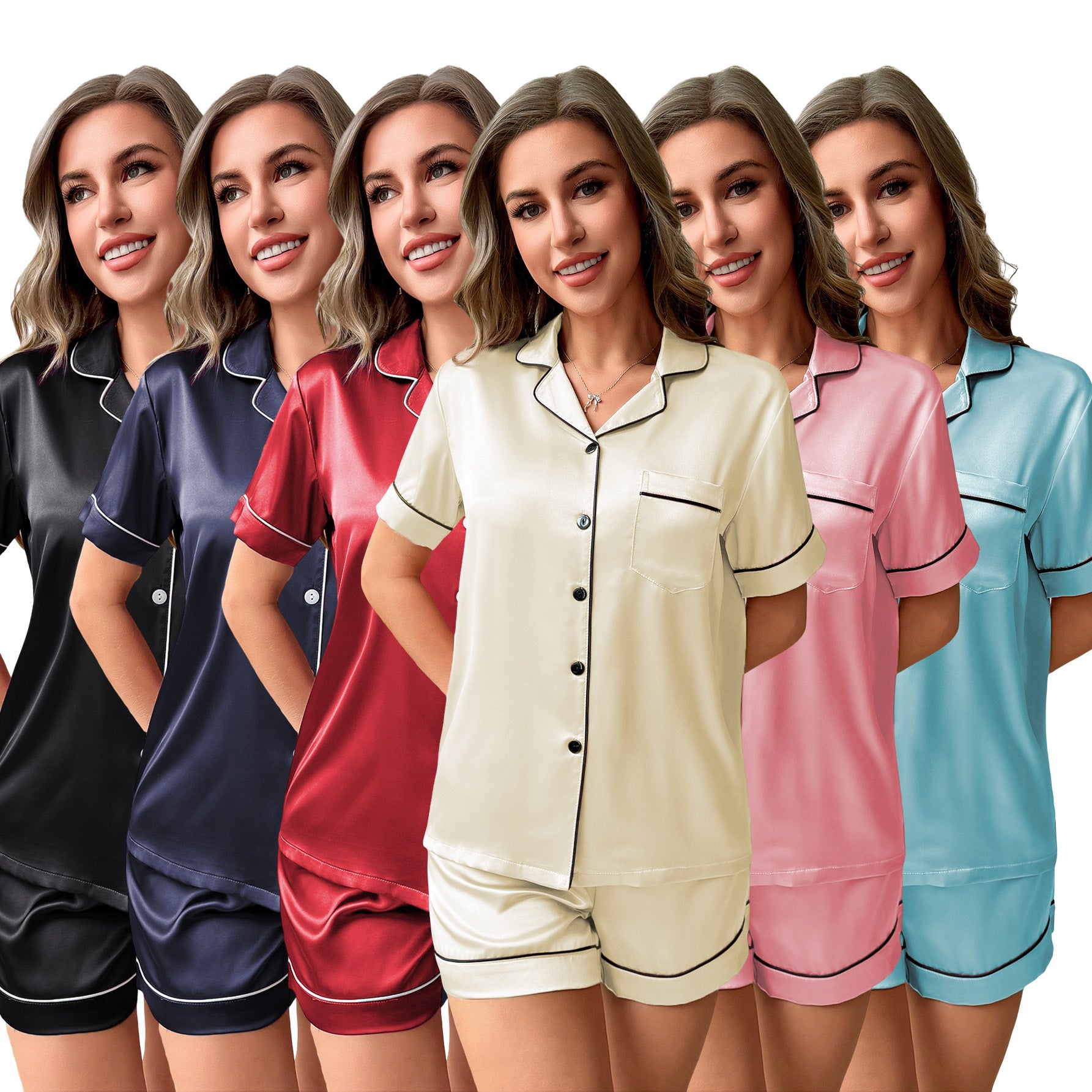 Women's Short Sleeve Leisure Wear Set