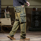 Men's Staple Outdoor Multi-pocket Jeans