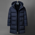 Men's Long Thick Down Jacket Coat