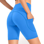 Women's Breathable Stretch Pocketed Cycling Shorts