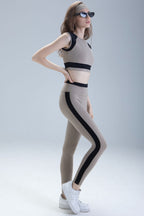 Women's Quick-Drying Long-Sleeve Running Top And Pants Set