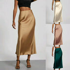 Women's Satin Skirt