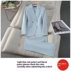 Women's Bootcut Pants And Jacket Set