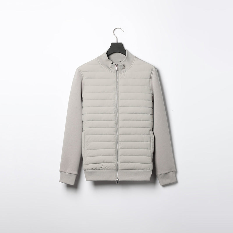 Men's Padded Stand Collar Coat