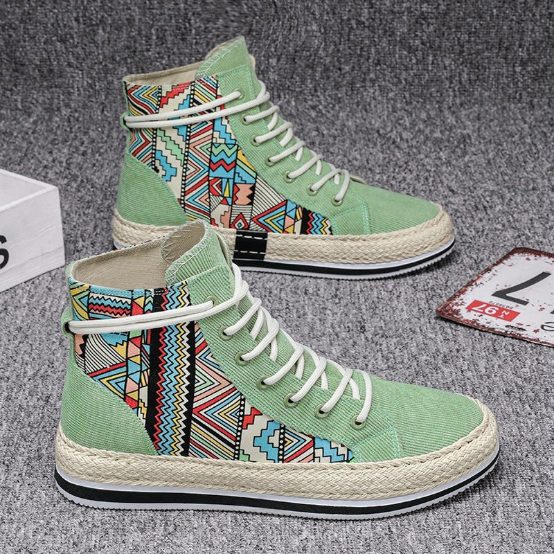 Men's High-top Artistic Sneakers