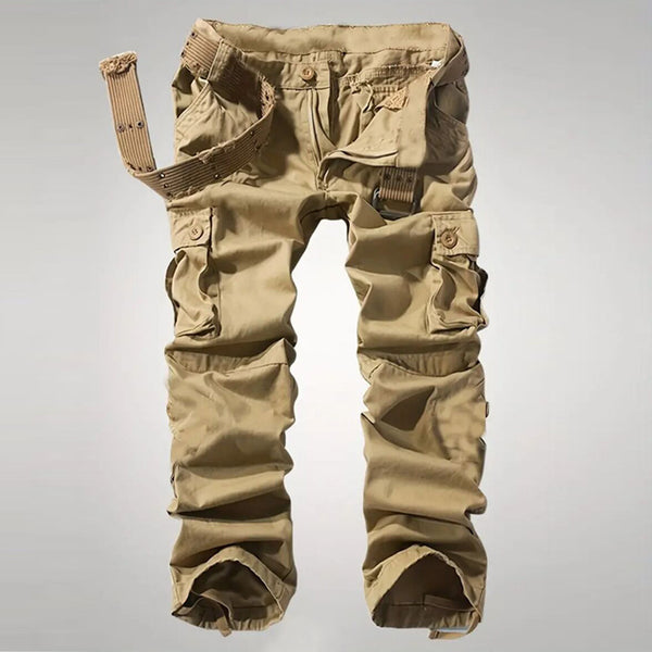 Men's Multiple Pockets Wear-resistant Cargo Pants