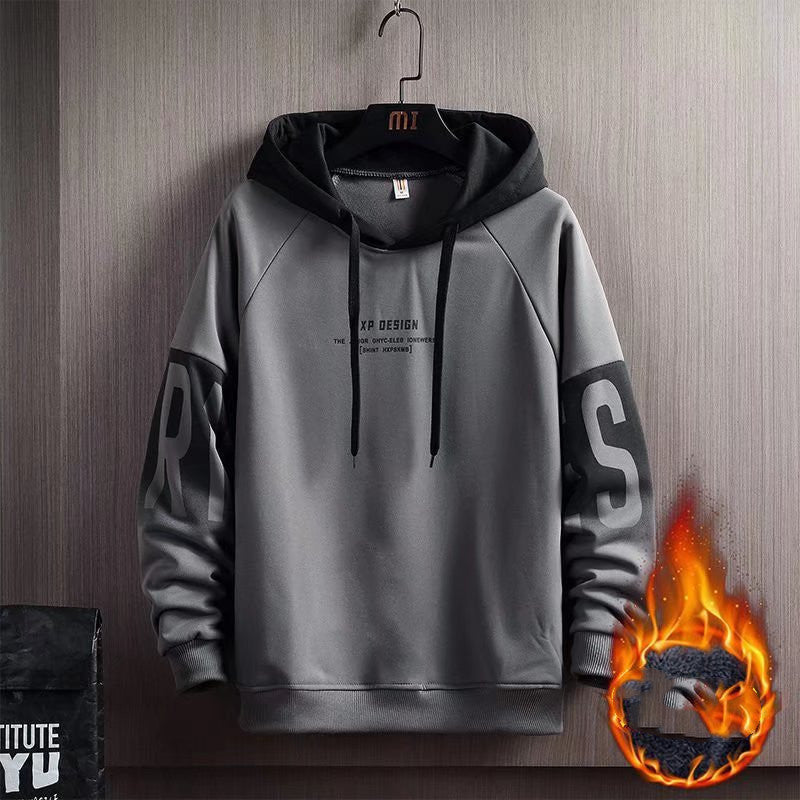 Men's Plush Hoodie