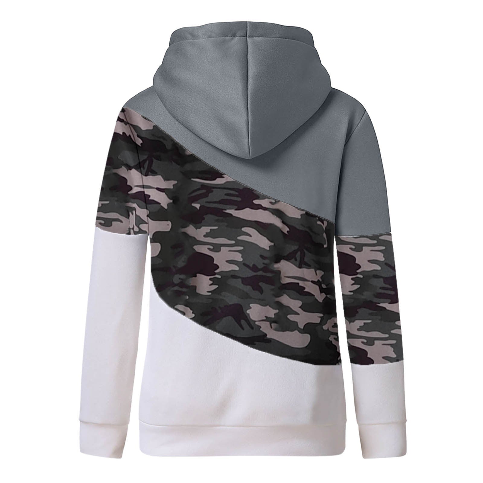 Women's Tri Patterned Hoodie