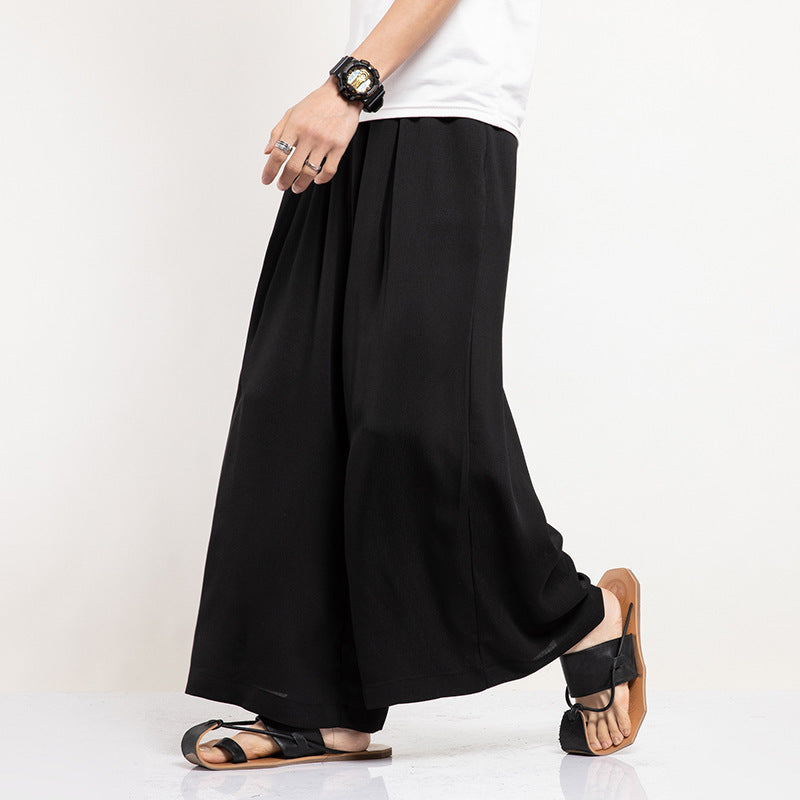 Men's Loose Straight-Leg Breathable Pants