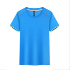Women's Round Neck Ice Silk Quick-Drying T-shirt