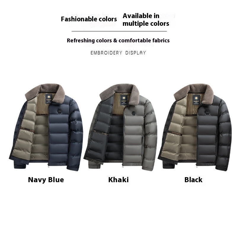 Men's Fur Collar Jacket