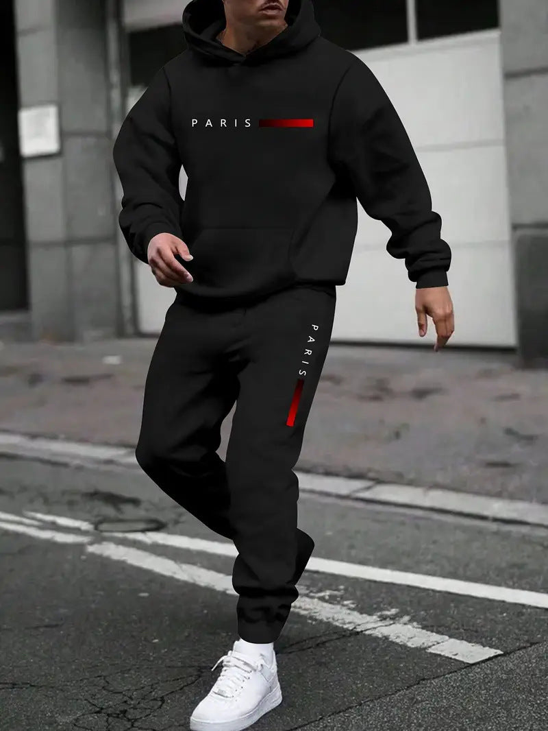 Men's Hoodie And Pants Set