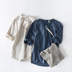 Men's Linen-Cotton Blend Breathable Short-Sleeved T-Shirt
