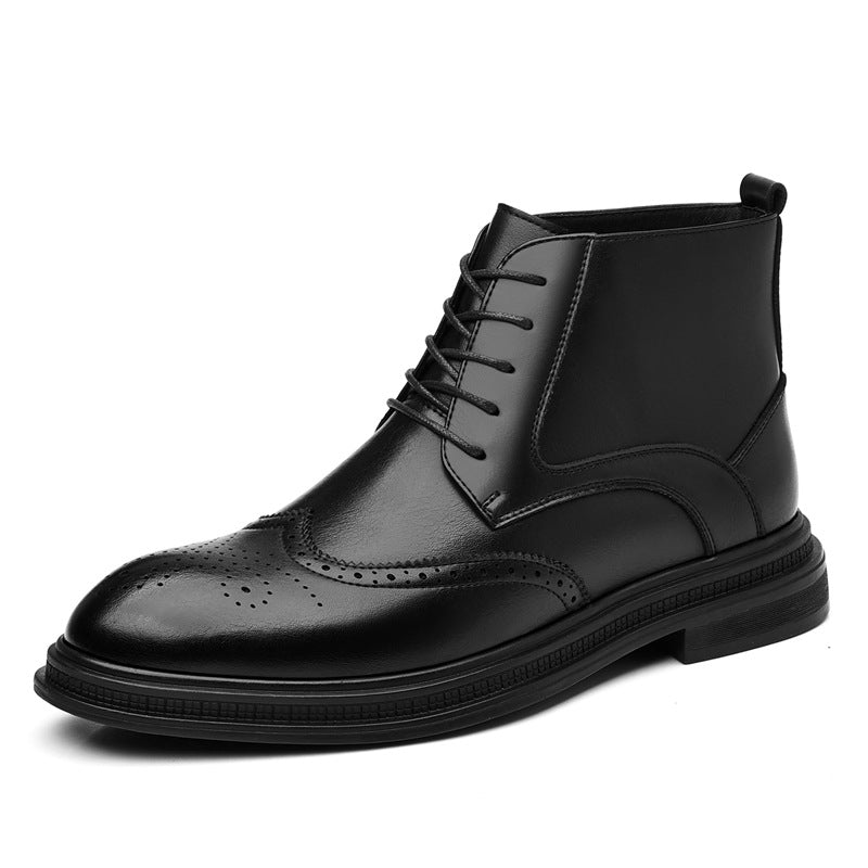Men's Velvet And Non-Velvet Martin Boots