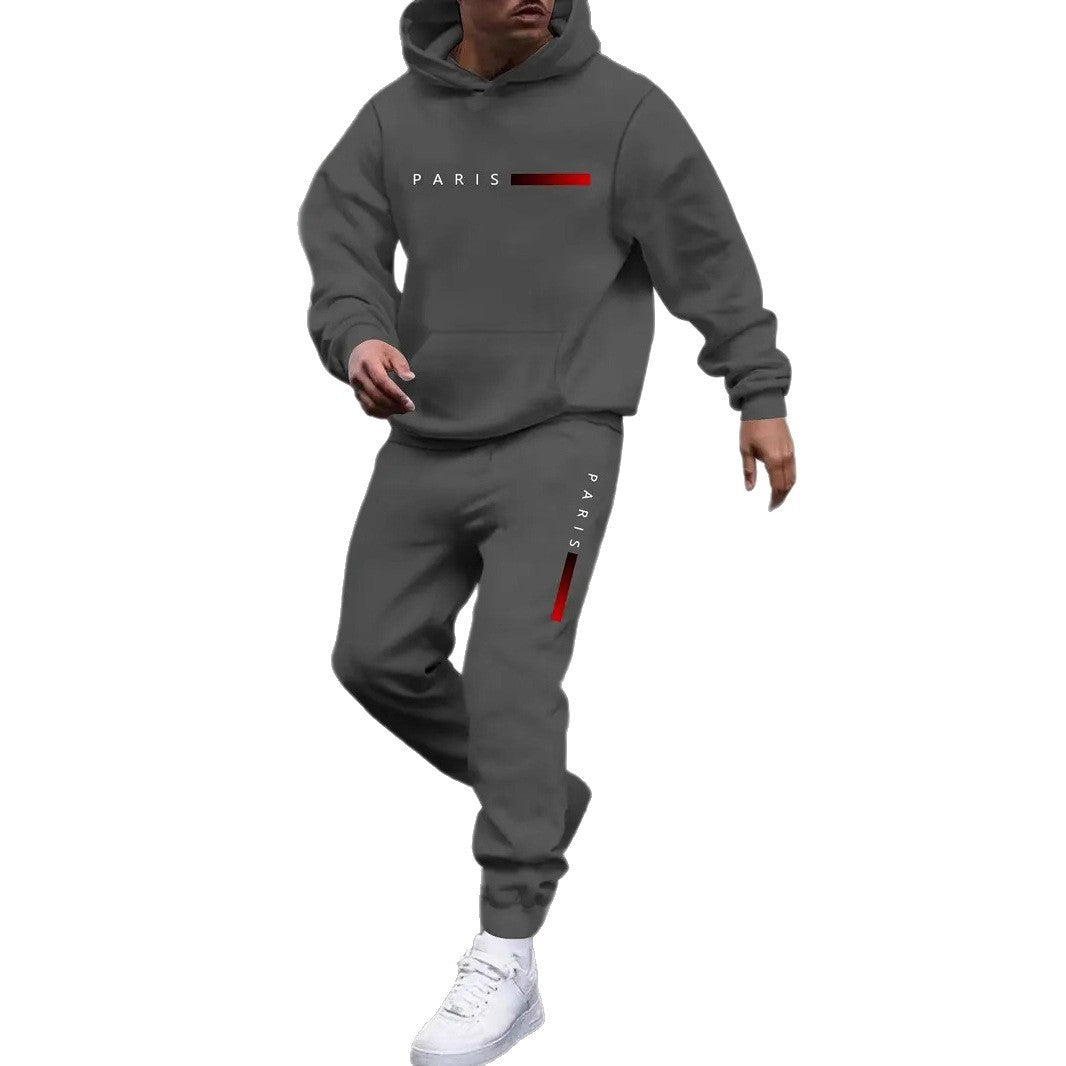 Men's Hoodie And Pants Set