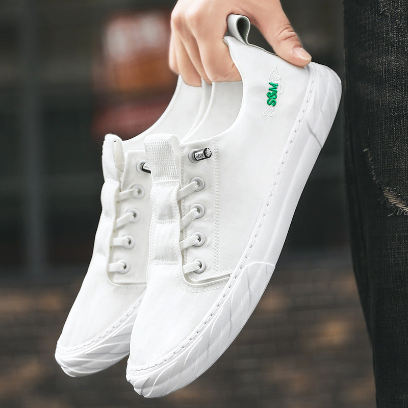 Men's Breathable Ice Silk Canvas Shoes