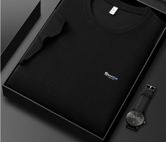 Antibacterial ICE Cotton Sweat Wicking Breathable Round Neck T-shirt