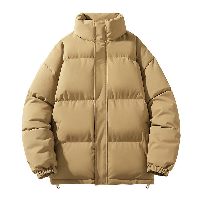 Stand-up Collar Cotton-padded Puffer Jacket