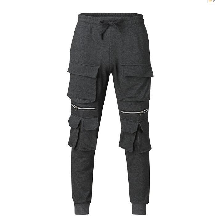 Men's Multi Pocket Loose Cotton Pants